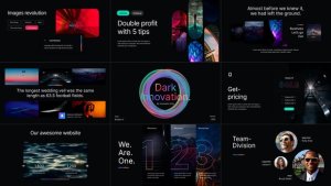 Videohive Dark Innovation Video Display After Effect Template Elements template preview