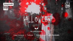 Videohive Halloween Slideshow Template Video Displays template preview