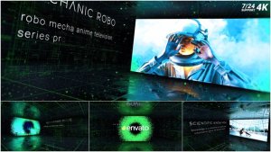 Videohive Technology Slide Video Displays template preview