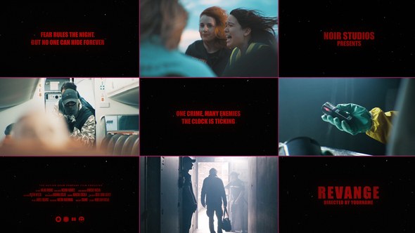 Videohive Thriller Trailer Openers template preview