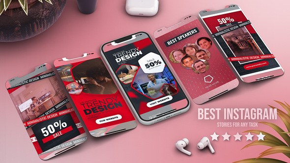 Videohive Instagram Reels Vertical Stories Product Promo template preview