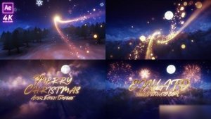 Videohive Christmas NewYear Intro Opener Openers template preview