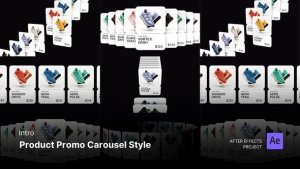 Videohive Intro - Product Promo Carousel Style After Effects Project Files Product Promo template preview