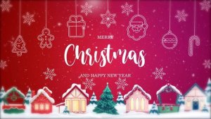 Christmas Intro I Christmas Opener 2 MOGRT Premiere Pro template preview