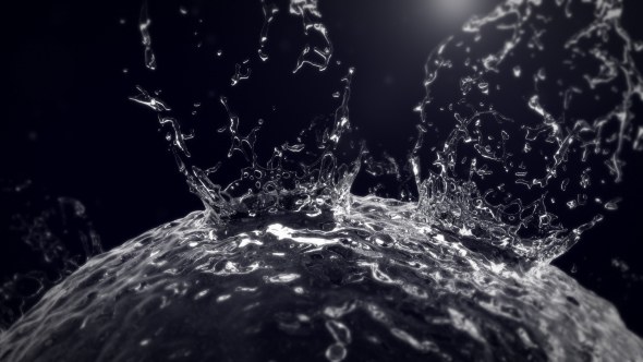 Videohive Bursting Liquid Logo Reveal Logo Stings template preview