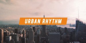 Urban Intro Video Displays template preview