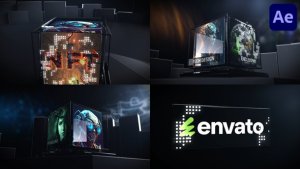 Videohive Blockchain Intro Opener for After Effects 56382741 Openers template preview