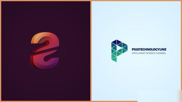 Videohive Simple Clean 3D Logo Logo Stings template preview