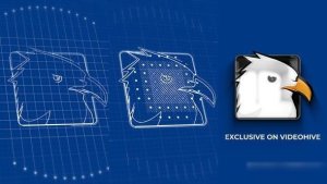 Videohive Blueprint Grid Logo Reveal 2 Logo Stings template preview