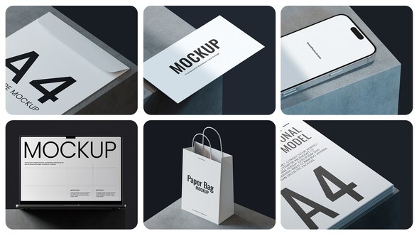 Videohive Brand Identity Mockup 59786273 Product Promo template preview