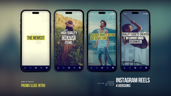 Videohive Slideshow Promo Instagram Reels Product Promo template preview
