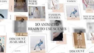 Videohive Instagram Stories Pack 4 Product Promo template preview
