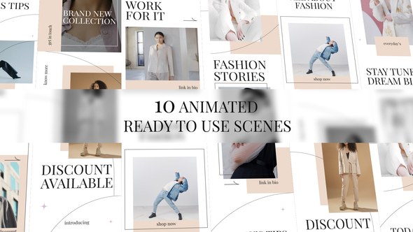 Videohive Instagram Stories Pack 4 Product Promo template preview