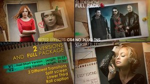 Videohive Slideshow Full Pack Video Displays template preview