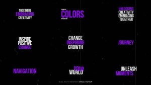 Videohive Kinetic Text Animation _AE Titles template preview