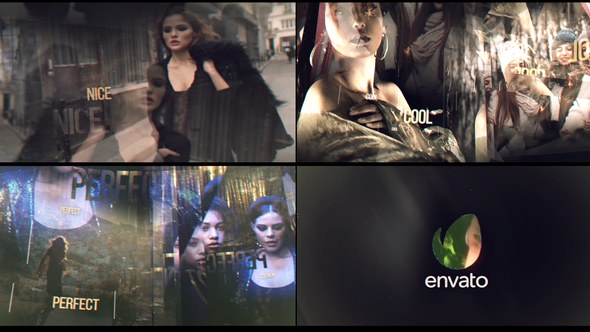 Videohive Glass Logo Intro Logo Stings template preview