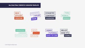 Videohive Box (Text) Titles | After Effects Titles template preview
