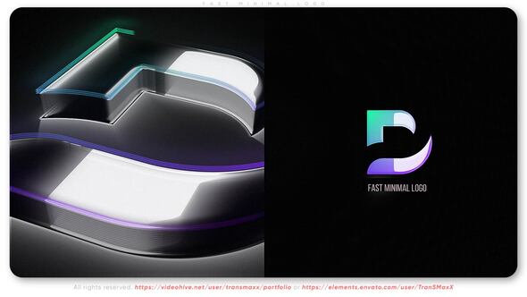 Videohive Fast Minimal Logo Logo Stings template preview