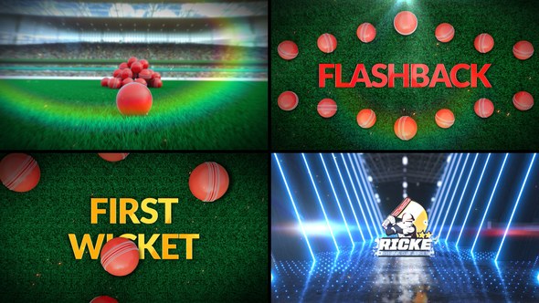 Videohive Cricket Bumper 5 (3-Bumpers) Logo Stings template preview