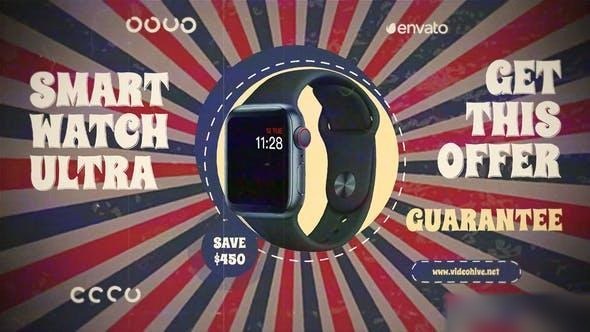 Videohive Retro Look Product Promo
