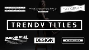 Videohive Title Animation 53608875 Titles template preview