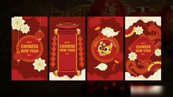 Videohive Chinese New Year Festival Instagram Stories