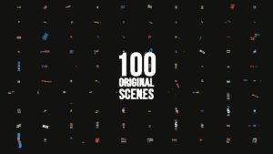 Dynamic Typography Pack [100 Titles] 4K 60 FPS Video Displays template preview