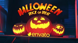 Halloween Opener Video Displays template preview