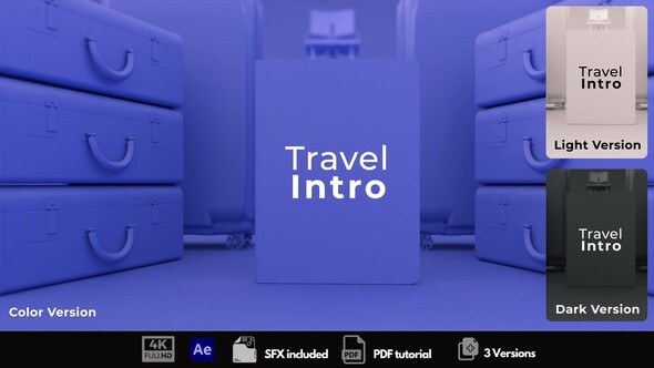 Videohive Travel Intro 50107823 Logo Stings template preview