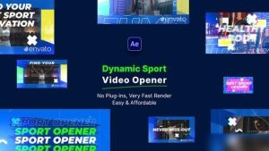 Videohive Sport Opener 42360165 Openers template preview