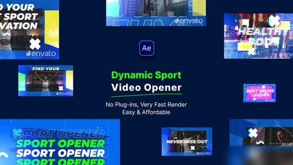 Videohive Sport Opener 42360165 Openers template preview