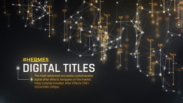 Videohive Hermes | Digital Titles Titles template preview
