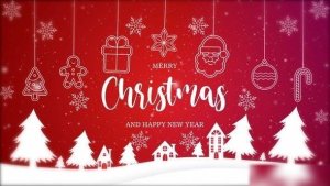 Videohive Merry Christmas And Happy New Year Intro 3 Openers template preview