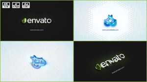 Videohive 3D Strokes Logo Reveal Logo Stings template preview