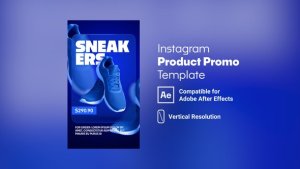 Videohive Vertical Black Friday Promo Animation for Instagram Stories Product Promo template preview