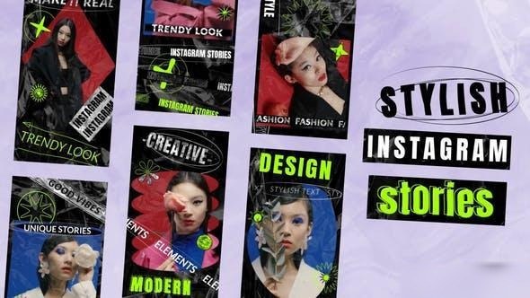 Videohive Stylish Instagram Stories 51160908 Openers template preview
