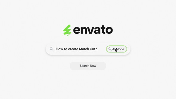Videohive Digital Text Match Cut Openers template preview