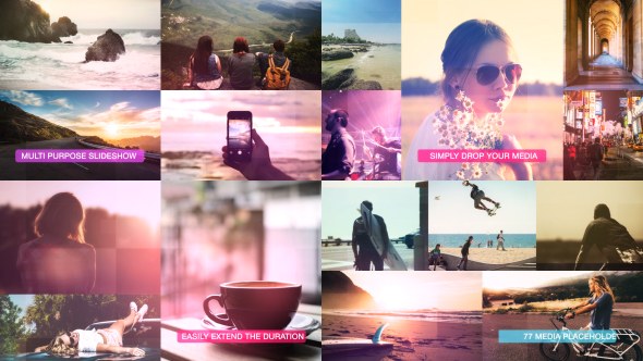 Videohive Dynamic Slideshow 17777879 Video Displays template preview