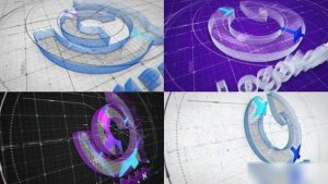 Videohive Architect Blueprint Logo Reveal Openers template preview