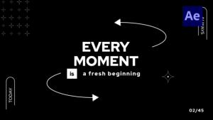 Videohive Modern Typography Titles 45824848 Titles template preview
