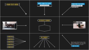 Call Out Pack Video Displays template preview