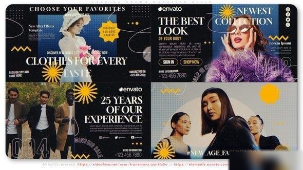 Videohive Fashion Promo Magazine Style Openers template preview