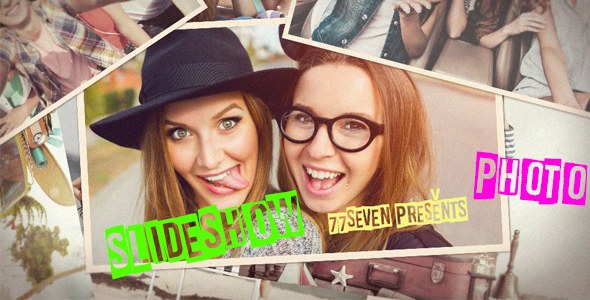 Photo Slide Show Video Displays template preview
