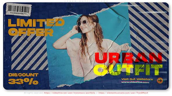 Videohive Urban Outfit Promo Broadcast-packages template preview
