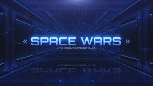 Videohive Space Wars Trailer Titles template preview