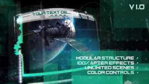 Videohive Bended Slideshow Video Displays template preview