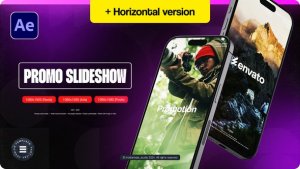 Videohive Vertical Promotion Slideshow Product Promo template preview