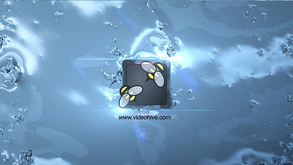 Videohive Water Splash Logo 11713332 Logo Stings template preview