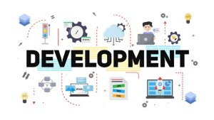 Videohive Web Development Typography Scenes Titles template preview