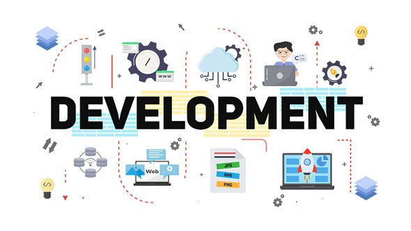 Videohive Web Development Typography Scenes Titles template preview